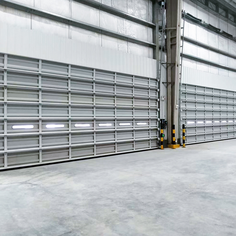 SD03 Aluminum Single Panel Industrial Sectional Door